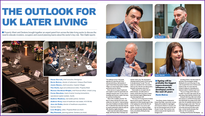 the outlook for uk later living