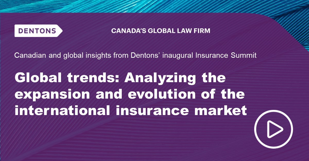 Global trends: Analyzing the expansion and evolution of the international insurance market